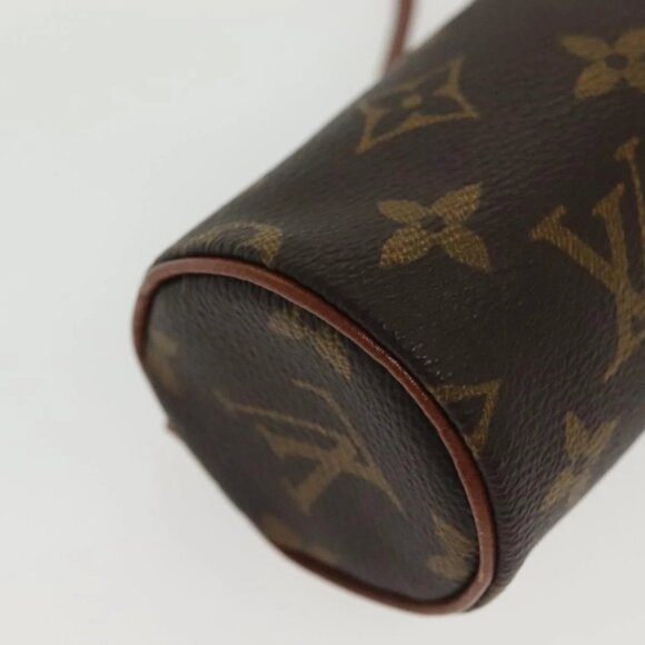 LOUIS VUITTON Monogram Papillon Pouch LV Auth sw1369 - Picture 4 of 16